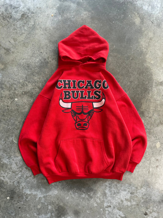 (XL) Vintage Bulls Hoodie