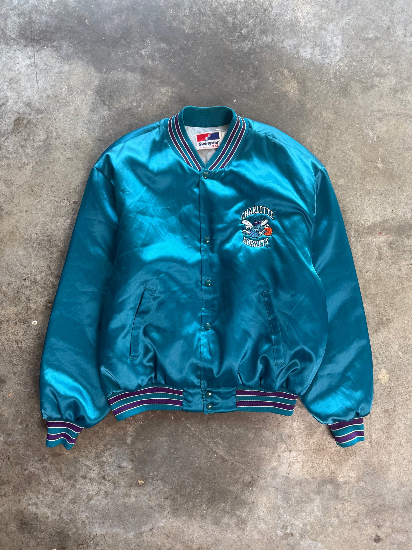 (XXL) Vintage Hornets Button-Up Jacket