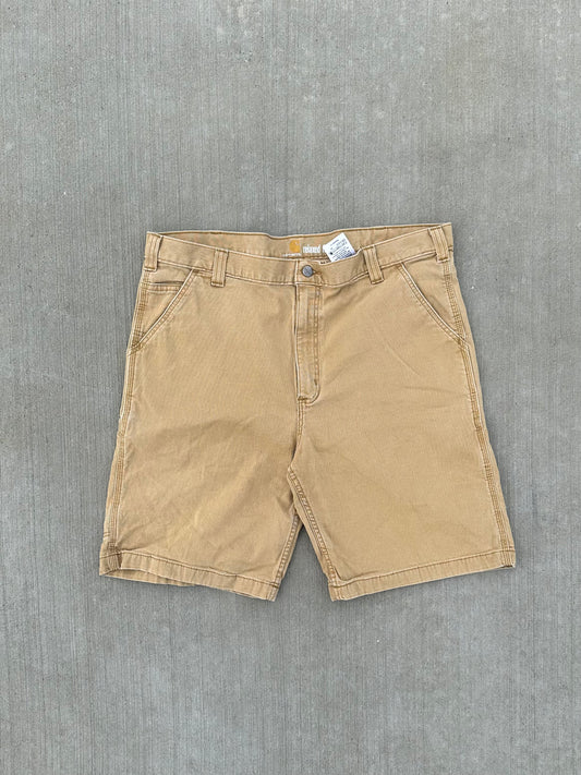 (40) Brown Carhartt Relaxed Fit Shorts