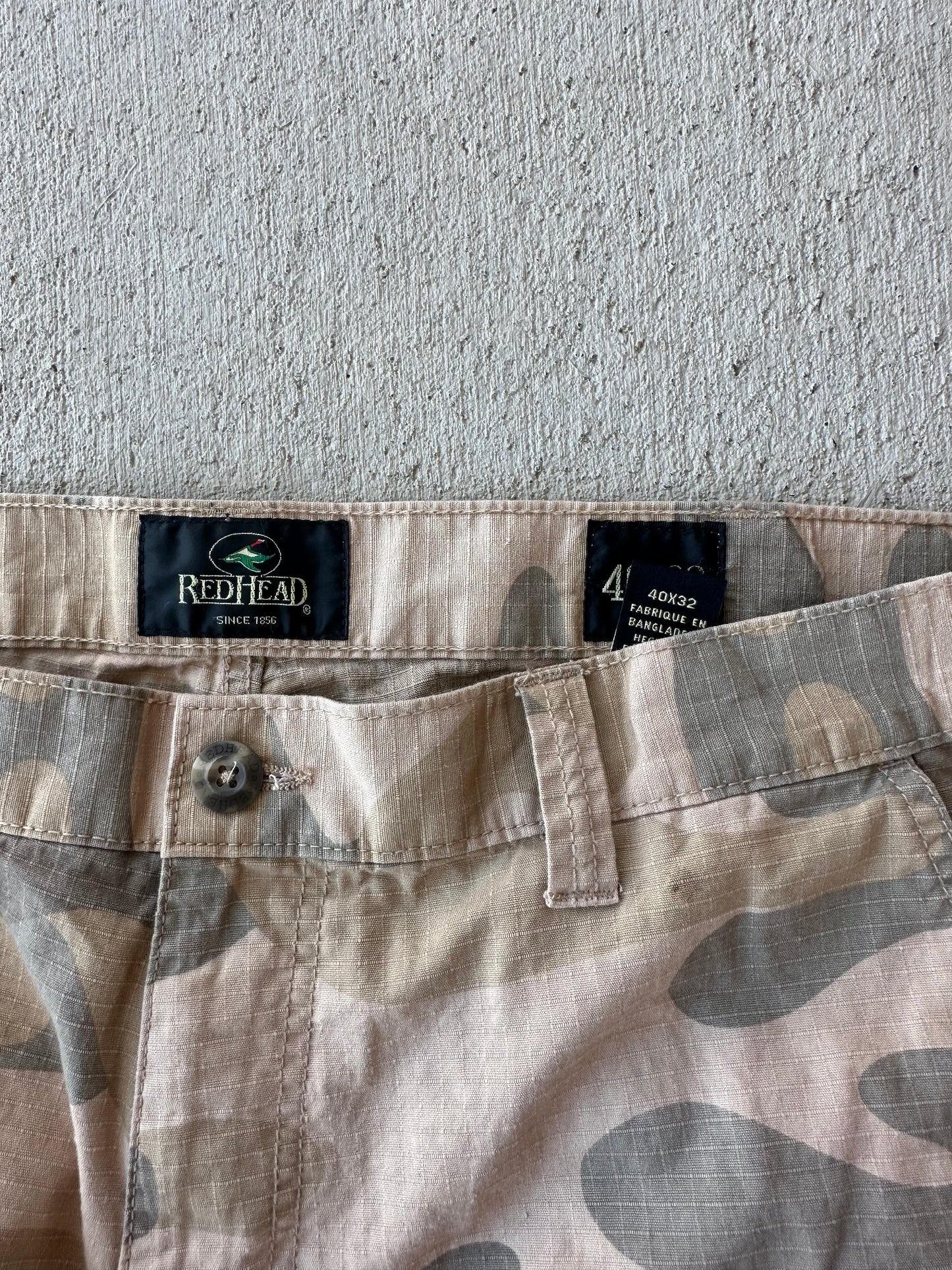 (40 x 32) RedHead Duck Camo Cargos