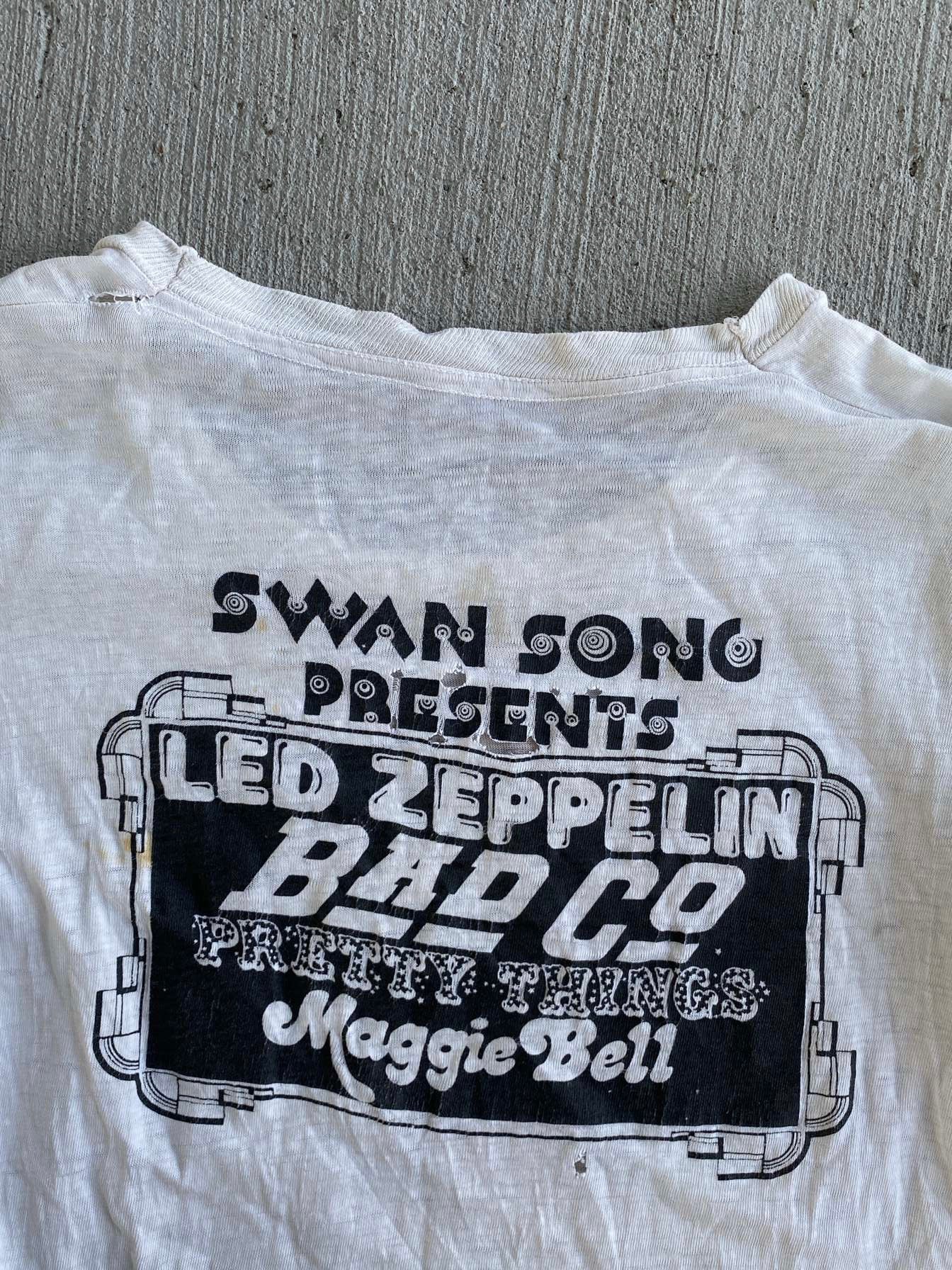 (M) Vintage 80s Led Zeppelin Swan Song Tour Tee