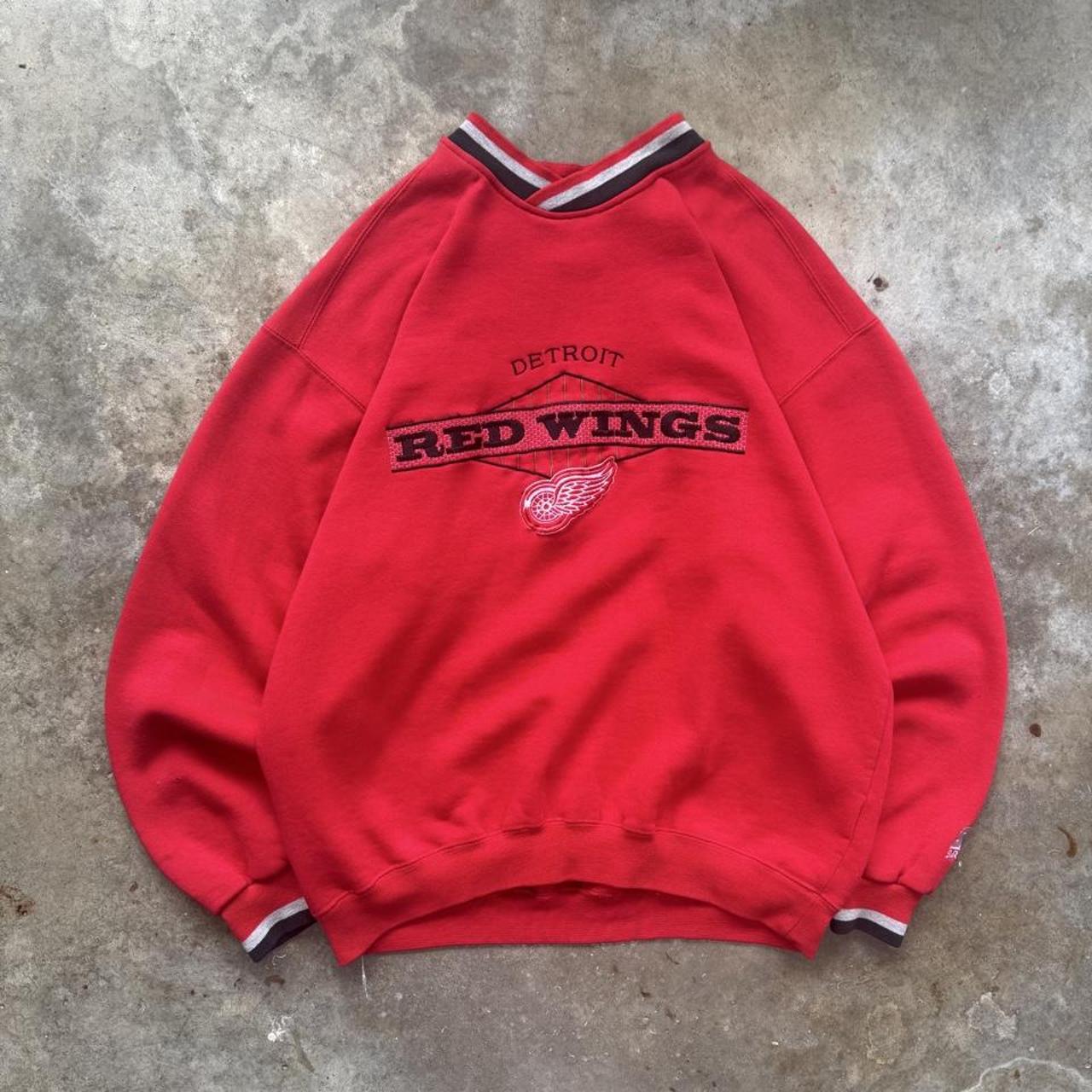 (L) Vintage Detroit Red Wings Sweatshirt