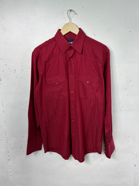 (M) Wrangler Long-Sleeve Button Up